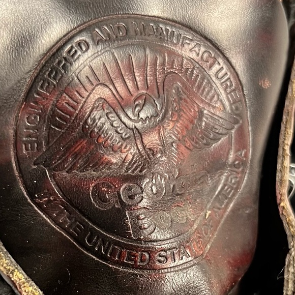 Georgia Boots Mens 7 Womens 8 Black Leather Lace Up Soft Toe Logger Work Sawyer - Picture 8 of 16